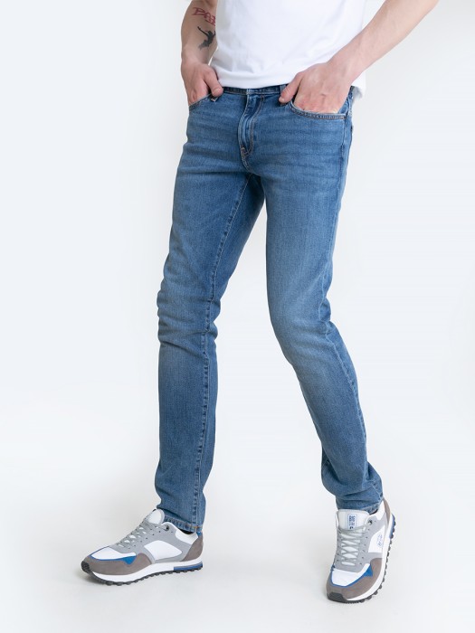 Pánske nohavice tapered jeans TERRY TAPERED 351